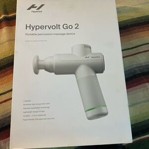 Hyperice Hypervolt Go 2 - White Percussion Massage Device
